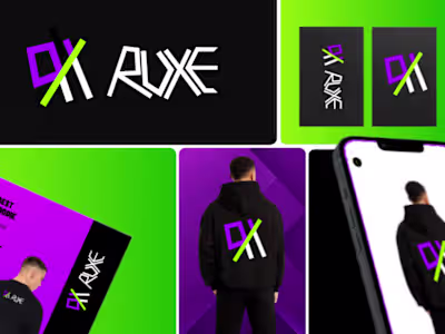 RUXE | Brand identity design