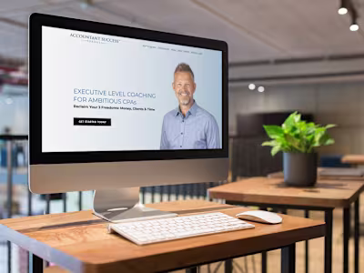 Accountant Success Formula Kajabi Migration & Redesign