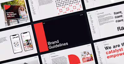 Flaire Brand and Website Design