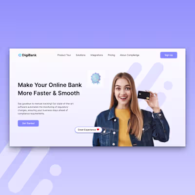 Digibank- Digital banking website