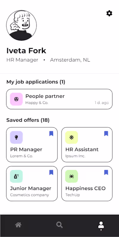 Job finder app (Joblink)