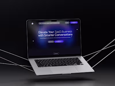 Ai Chatbot Landing Page Design