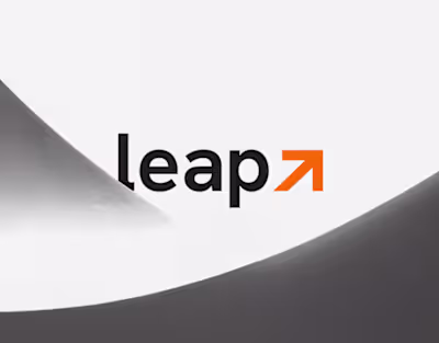 Leap - Brand Identity | Landing Page