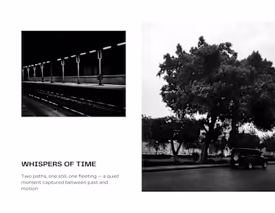 Whispers of Time — Photo Book Available for visual storytell...