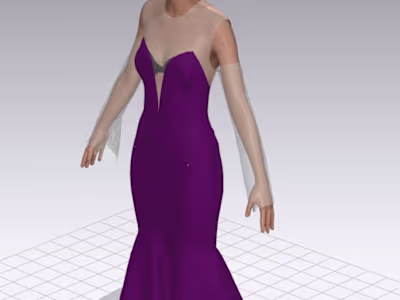 Clo-3d Prom Dress