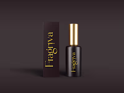 Logo Design for Fragiva Perfume Brand on Behance