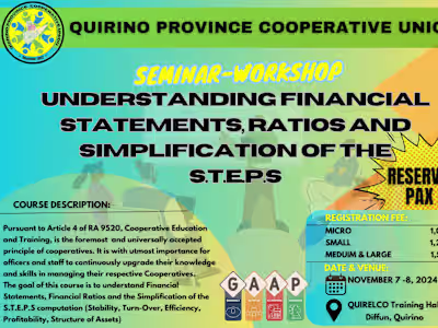 EVENT BANNER FOR A COMPANY