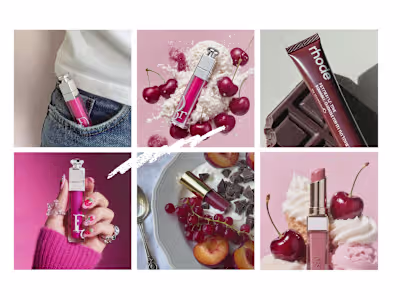 Luxury Lip Gloss Visual Concepts