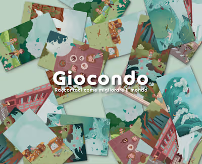 Giocondo | storytelling board game (in progress) on Behance