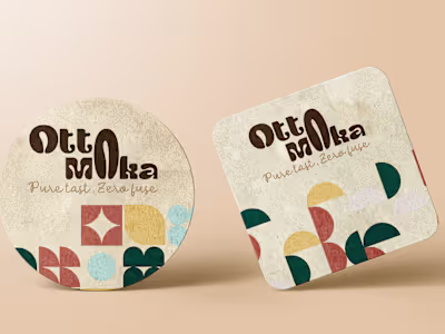 OTTO MOKA Coffee Brand | Brand Identity Design & Visual Design