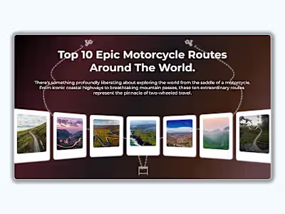 Lead Magnet for Nomadius: Epic Motorcycle Routes