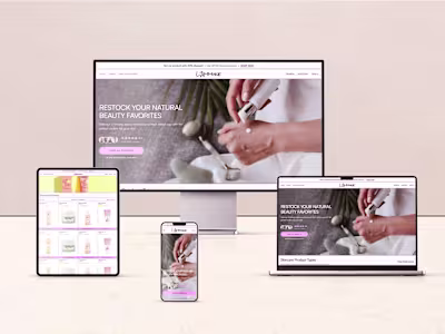 L’Amamune: A clean skincare shopify Store