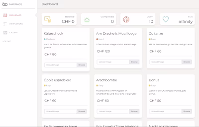 Honeymoon Challenge Web Application