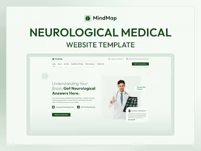 Neurological Medical One-Page Framer Template