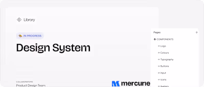 Improving design & development efficiency with a design system