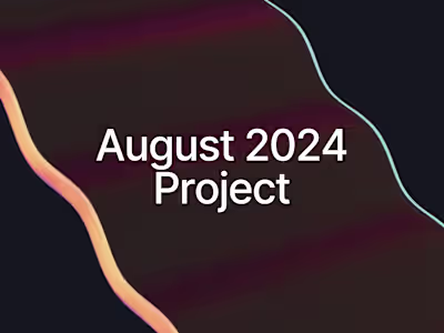 August 2024 Project