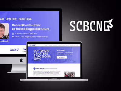 SCBCN - Website/Branding Redesign for Technical Conference