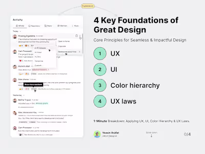Notification Modal SaaS UX UI