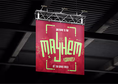 MAYHEM GAMES Identity Design
