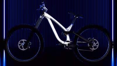 Mountain Bicycle 3D render and animation Project.