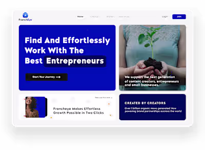 A Hub for Entrepreneurs 
and Creators (Francheye)