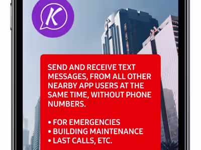 Message Broadcasting App