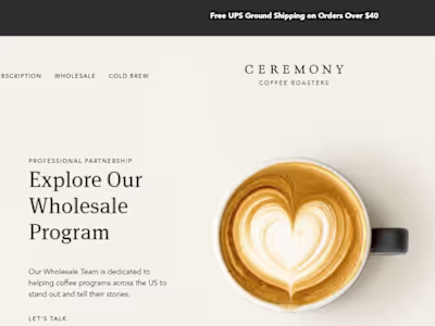 Coffee Mastery with Ceremony: Brewing Brilliance