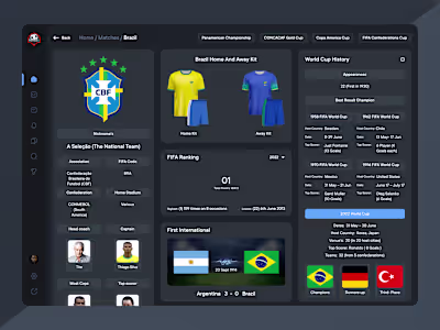 Sports Portal Design
