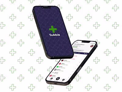 Subscription App Design - Subbie