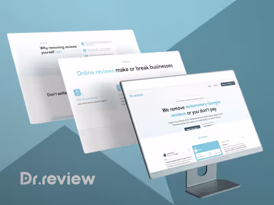 Reputation Management SaaS Landing Page