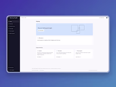 Web App Design for Birches Health