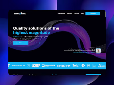 Wix Studio Development for techtonnik