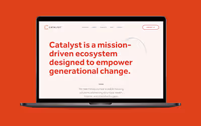 Catalysthousing - Webflow website customization