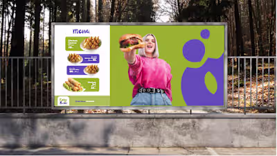 My Branding project Easy Bite. I focused on giving the brand...