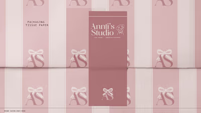Annti's Studio | Visual Identity, Brand Suite, Mockup Design