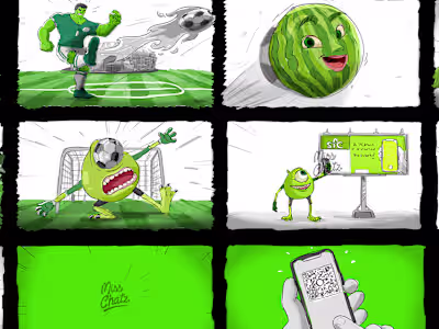 Mobile Fifa Storyboard ⚽