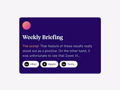 StockStory - Investment App (Product Design)
