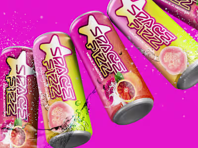 SpaceFizz, a fun seltzer concept :)