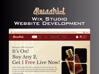 AlWaahid Fragrances – Perfume E-Commerce Website