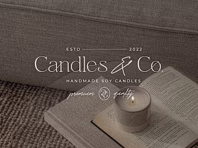 Candles & Co. | Brand Identity Design for a Candle Brand
