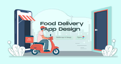 UX Design | Food Delivery App 
