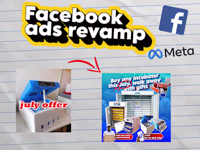 Facebook Ad Makeover/revamp