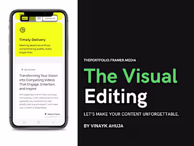 The Visual Editing
