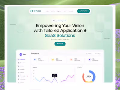 SaaS solutions Providers & marketing agency website redesign