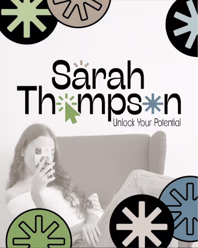 Branding Sarah Thompson – Bold & Inspiring Life Coach Identity