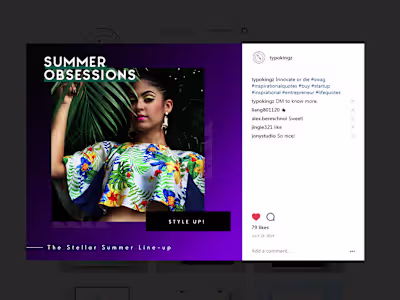 Fashion/Clothing Social Media Marketing