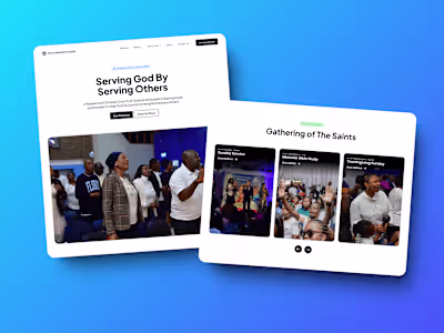 Revamping Rehoboth Chapel's Website