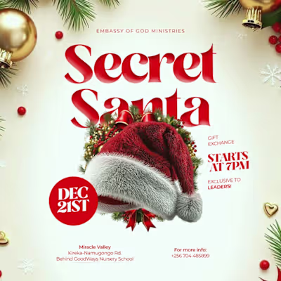 Secret Santa - Gift Exchange Patry