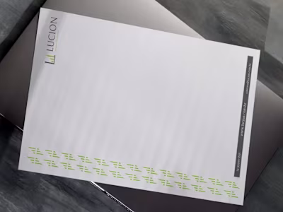 Visual Identity Design for Lucion Business Consulting