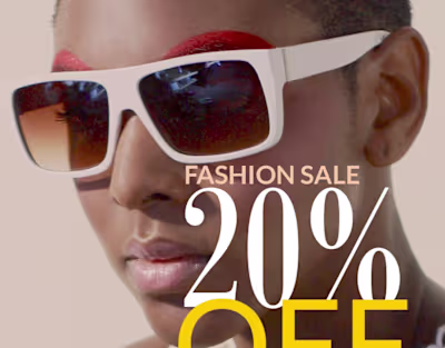 Fashion Sale poster design